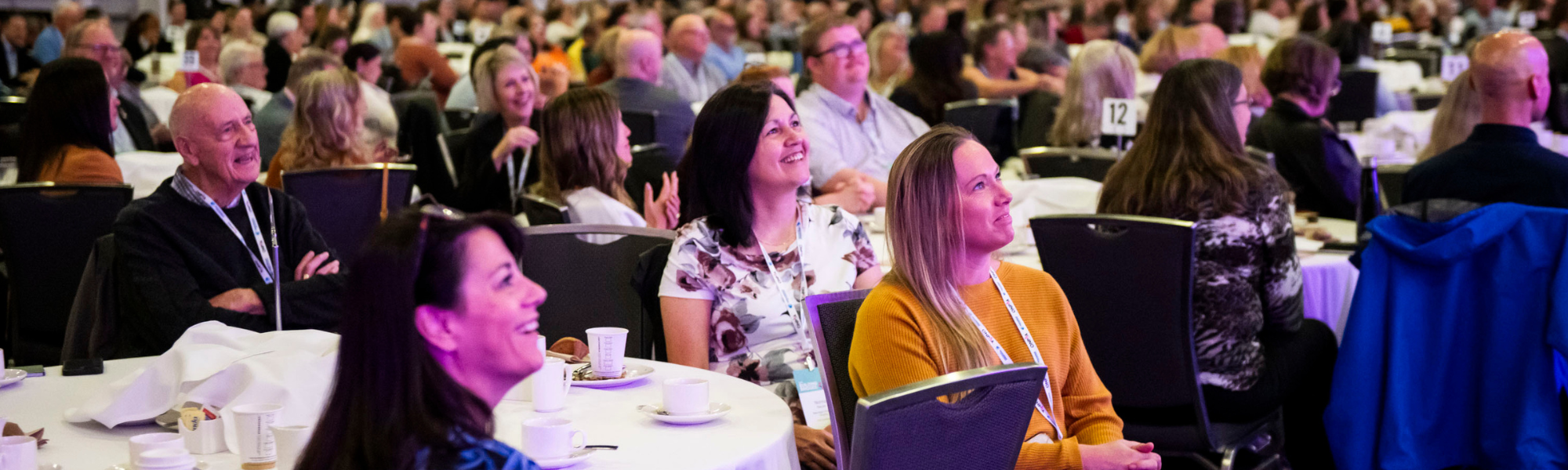 Smiling crowd at the 2024 ONPHA Conference