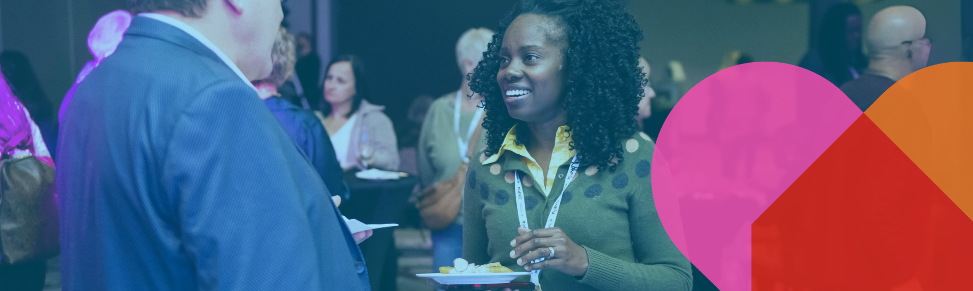 Delegates at the 2024 ONPHA Conference networking at the community in action event