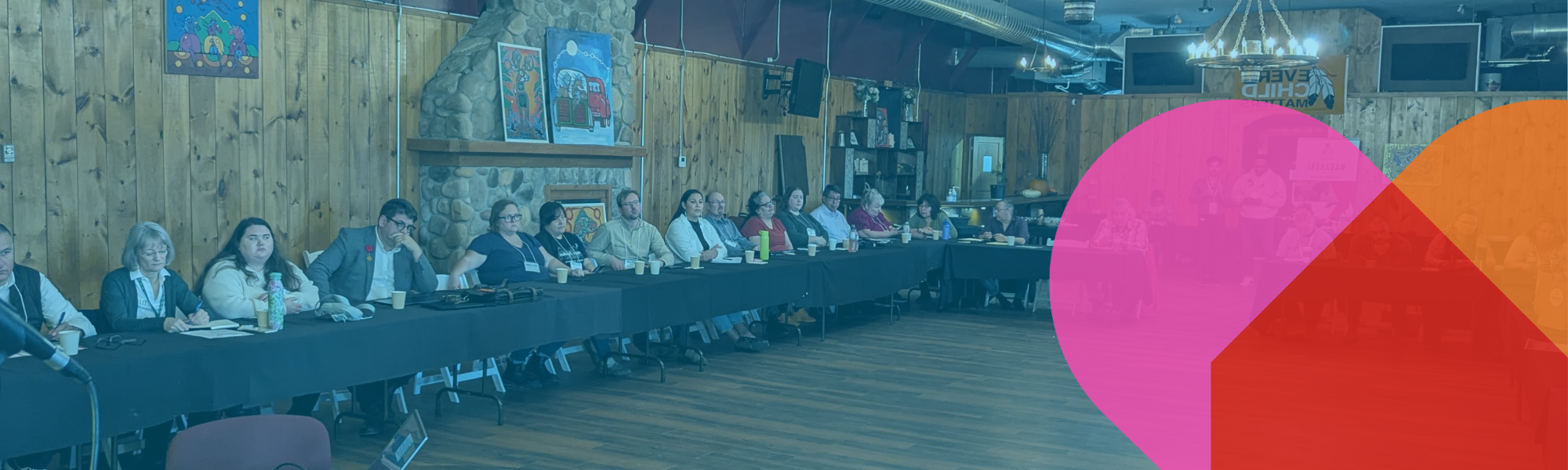 Photo of Indigenous housing providers at the 2024 Indigenous Housing Provider Gathering